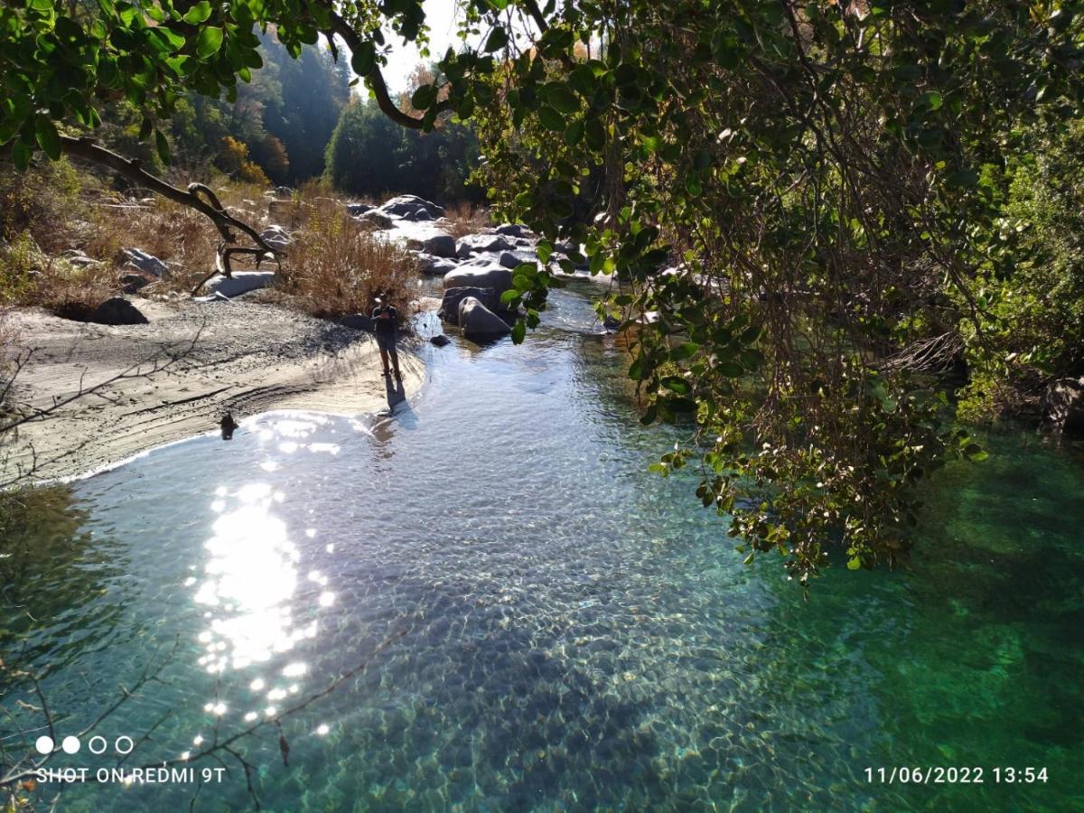 モリーナ Refugio Del Salto -Radal 7 Tazasヴィラ エクステリア 写真