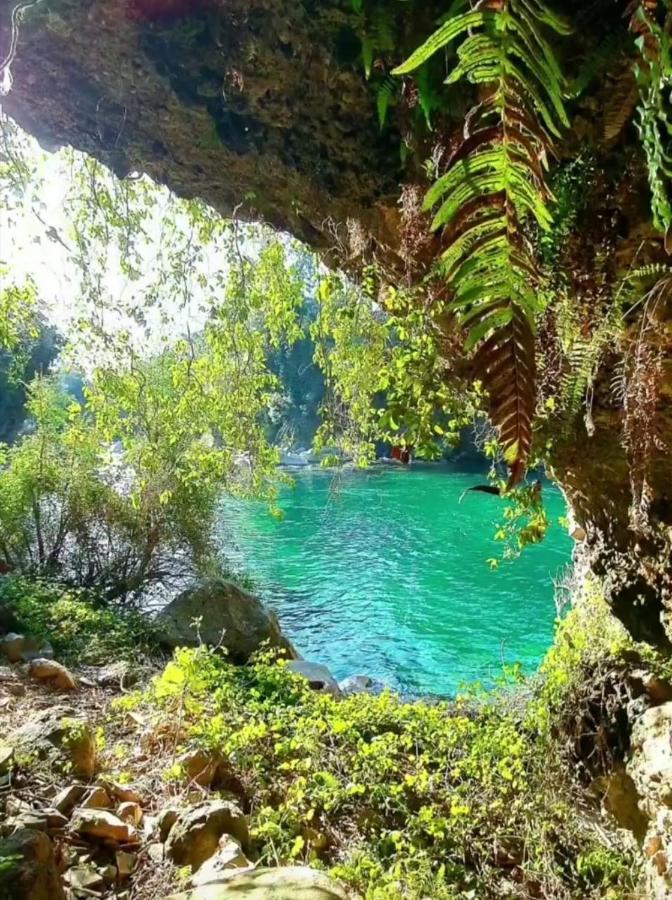 モリーナ Refugio Del Salto -Radal 7 Tazasヴィラ エクステリア 写真